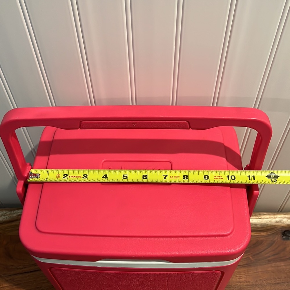 Rare✨Vintage-Igloo Legend 10 Pink Cooler Like New - Picture 11 of 16